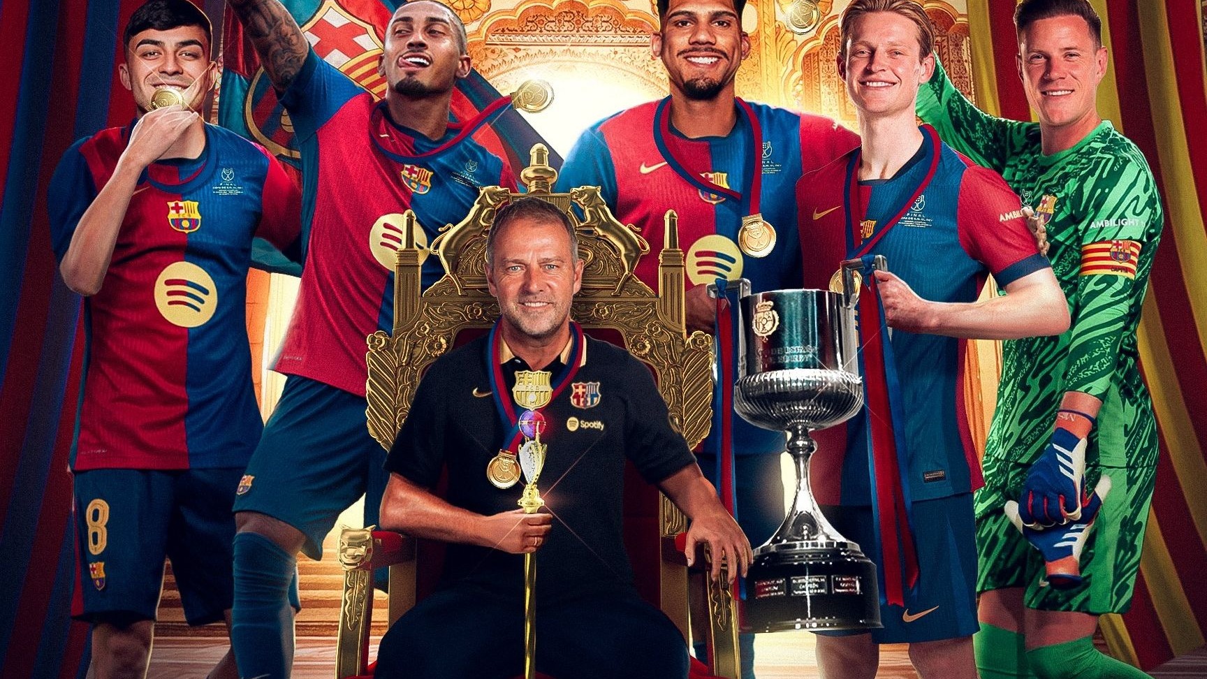 关于比利时强势巴萨，马尔基尼奥斯关键制胜的信息